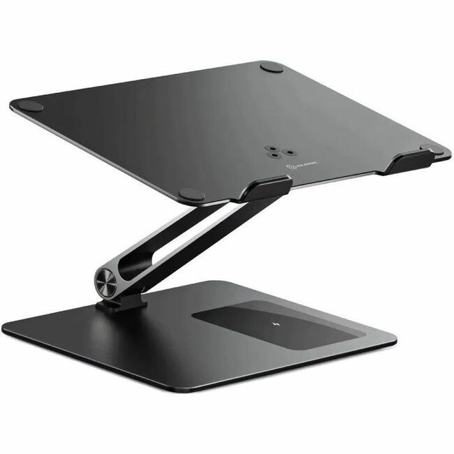 Alogic Elite Power Adjustable Laptop Stand Riser With Phone Charger - EPLSWCBK