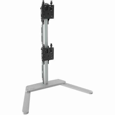 Atdec Freestanding Heavy Duty Dual Vertical Monitor Mount - AWMS-2-BT75-FS-S