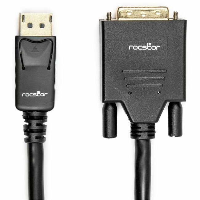 Rocstor Active DisplayPort to DVI Adapter - Y10C150-B2