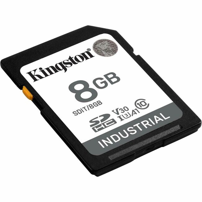 Kingston Industrial 8 GB Class 10/UHS-I (U3) V30 SDHC - SDIT/8GB