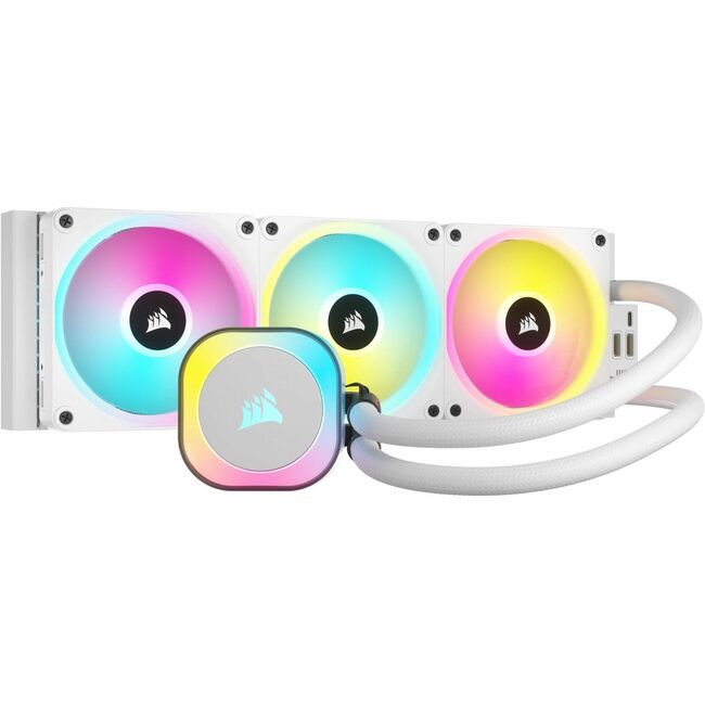 Corsair iCUE LINK H150i RGB AIO Liquid CPU Cooler - White - CW-9061006-WW