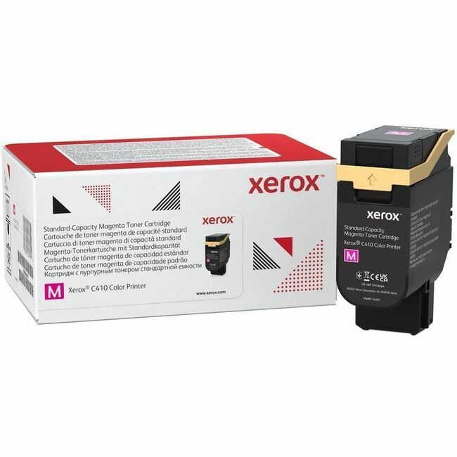 Xerox Original Standard Yield Laser Toner Cartridge - Box - Return Program - Magenta - 1 Pack - 006R04679