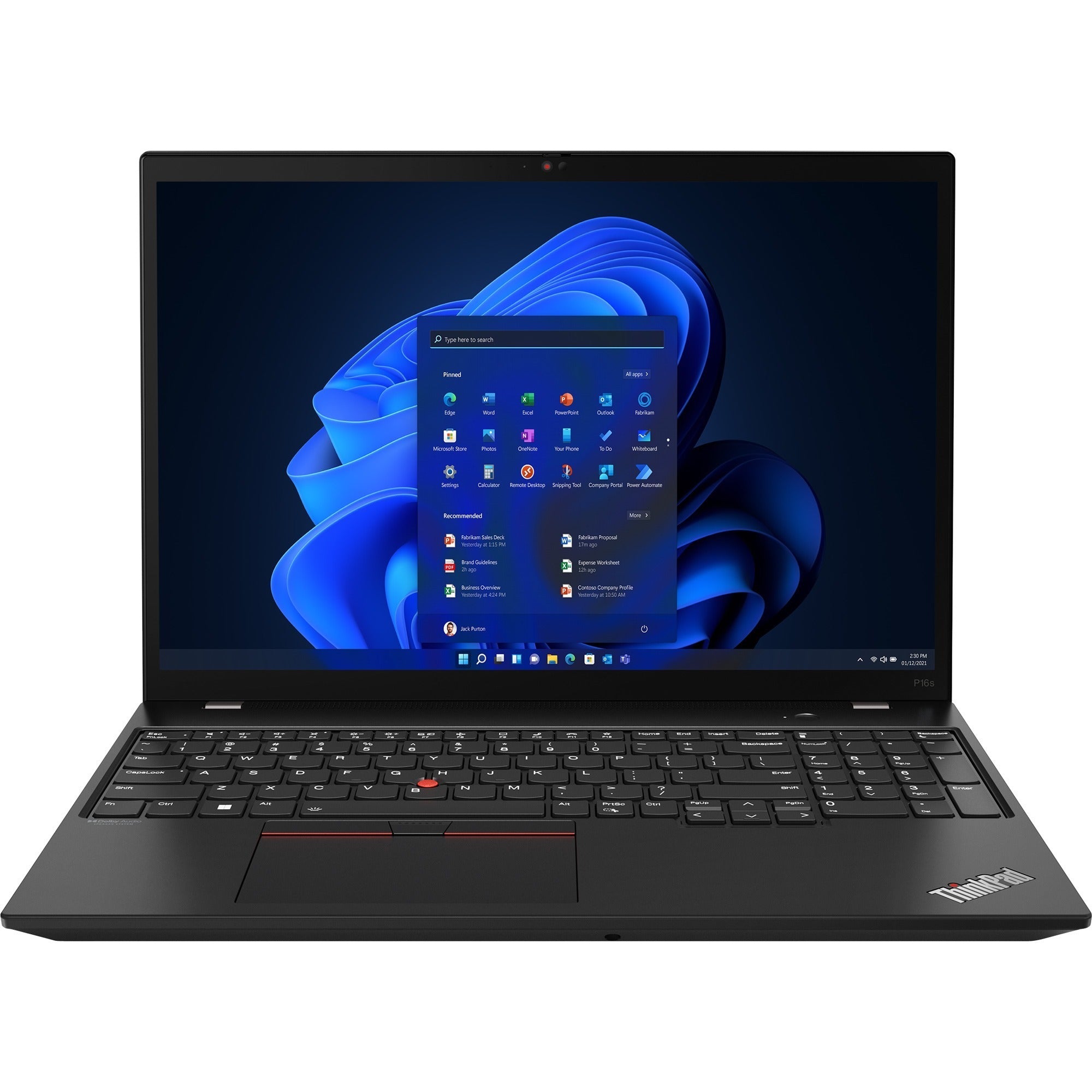 Lenovo ThinkPad P16s Gen 2 21K90017US 16" Mobile Workstation - WUXGA - AMD Ryzen 7 PRO 7840U - 32 GB - 1 TB SSD - English Keyboard - Villi Black - 21K90017US