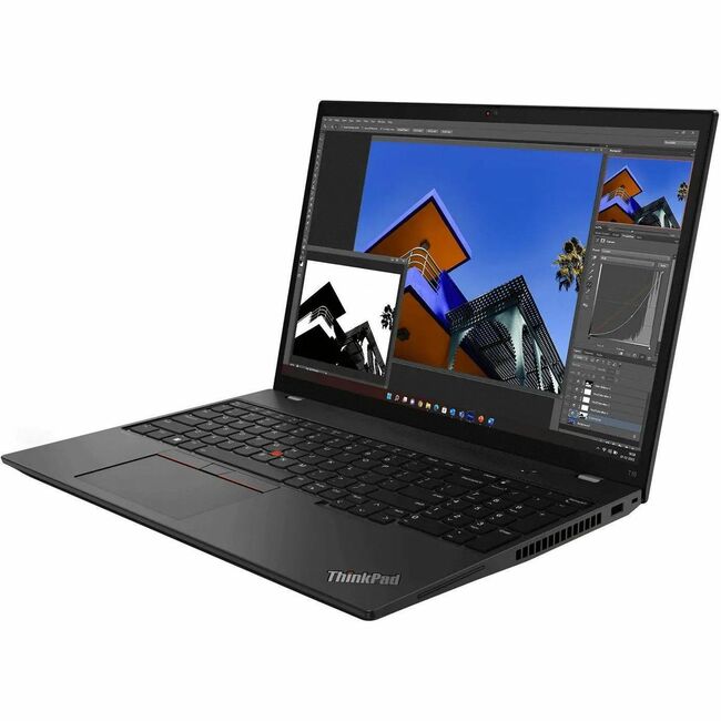 Lenovo ThinkPad T16 Gen 2 21K70006US 16" Notebook - WUXGA - 1920 x 1200 - AMD Ryzen 5 PRO 7540U Hexa-core (6 Core) 3.20 GHz - 16 GB Total RAM - 16 GB On-board Memory - 256 GB SSD - Thunder Black - 21K70006US