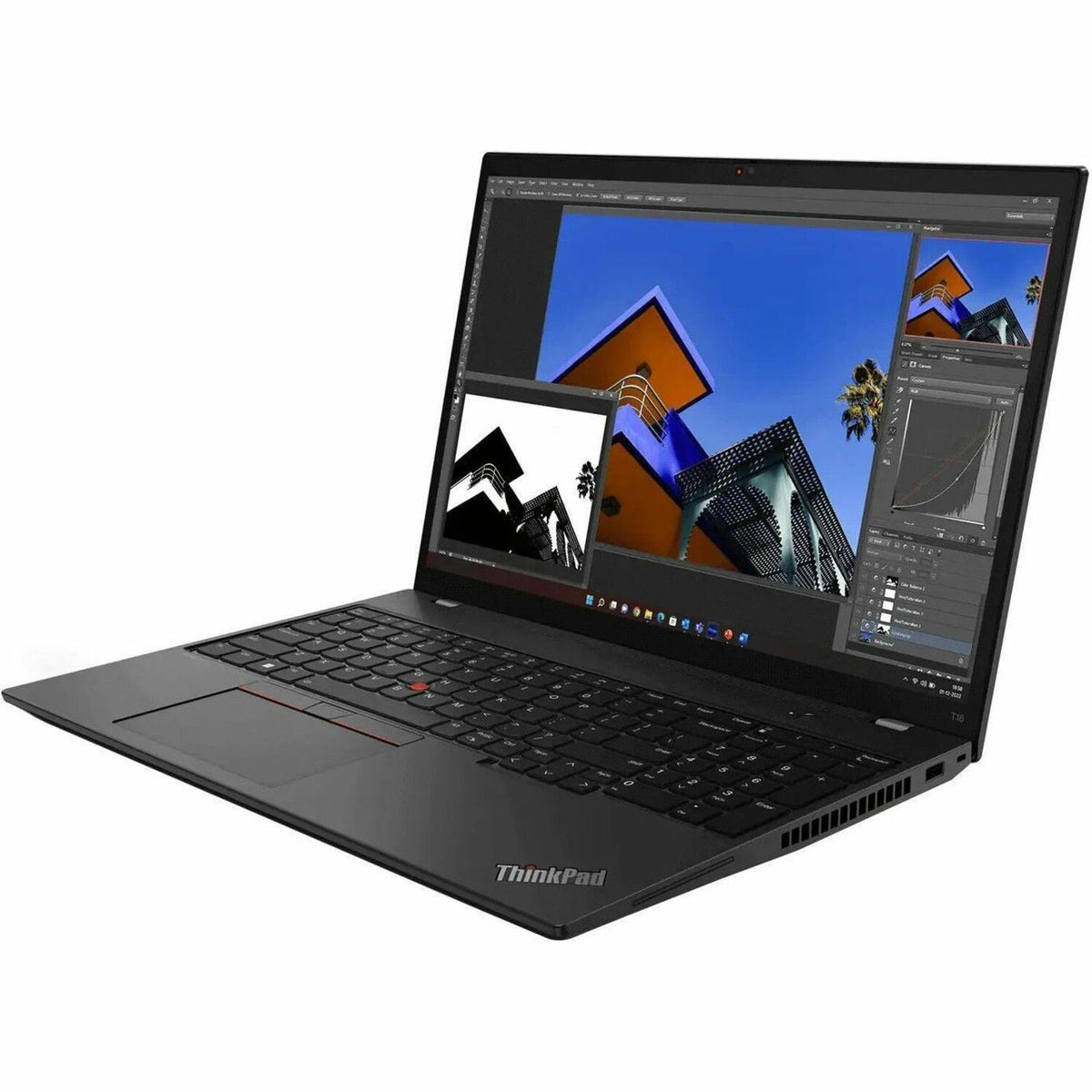 Lenovo ThinkPad T16 Gen 2 21K70006US 16" Notebook - WUXGA - AMD Ryzen 5 PRO 7540U - 16 GB - 256 GB SSD - Thunder Black - 21K70006US