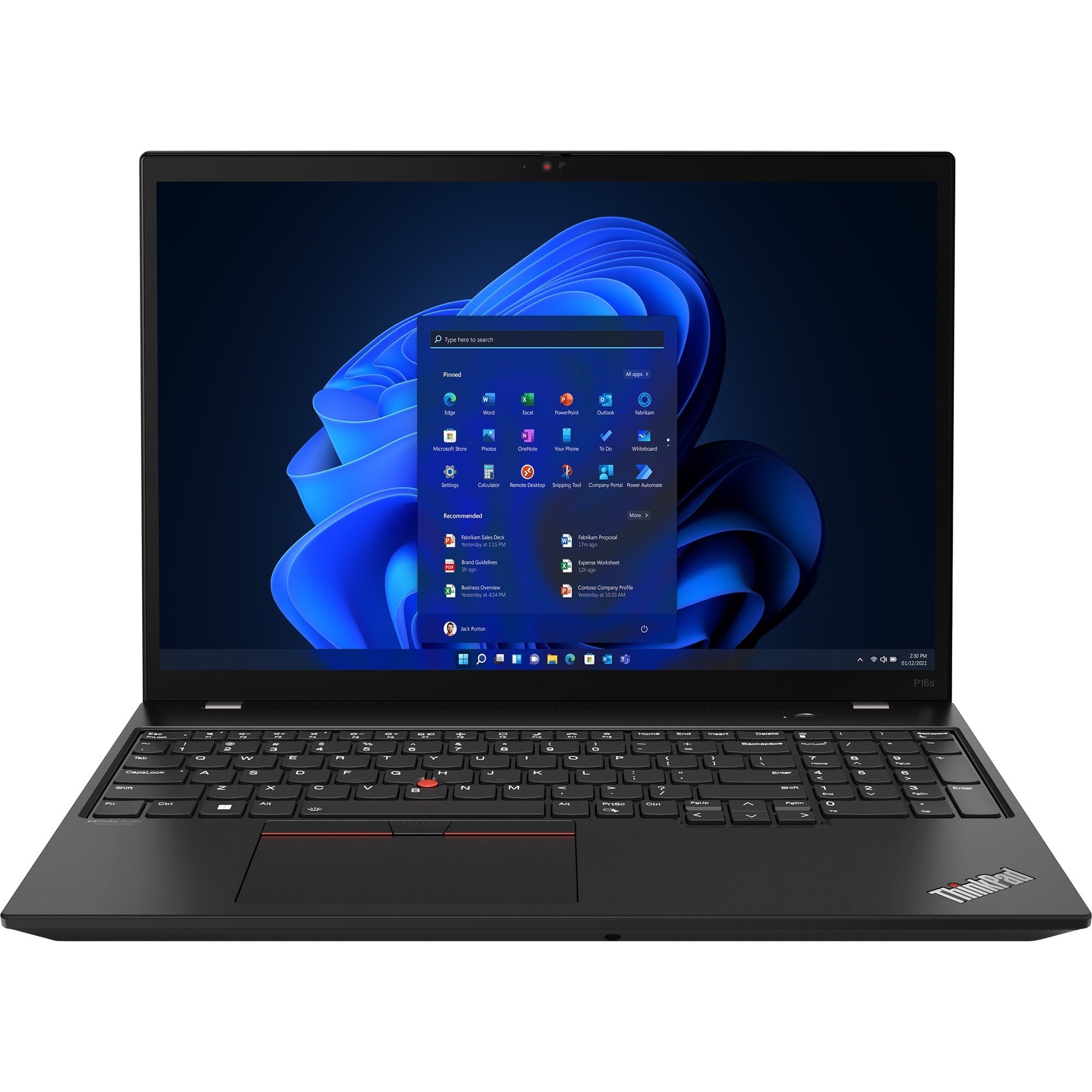 Lenovo ThinkPad P16s Gen 2 21K90016US 16" Mobile Workstation - WUXGA - AMD Ryzen 7 PRO 7840U - 16 GB - 512 GB SSD - English Keyboard - Villi Black - 21K90016US