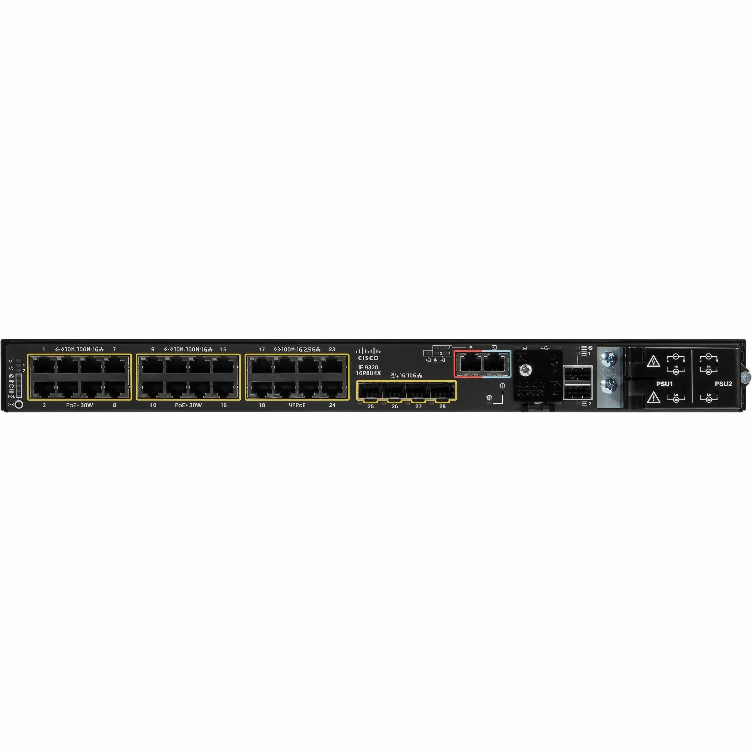 Cisco Catalyst IE-9320-24P4X Ethernet Switch - IE-9320-24P4X-E