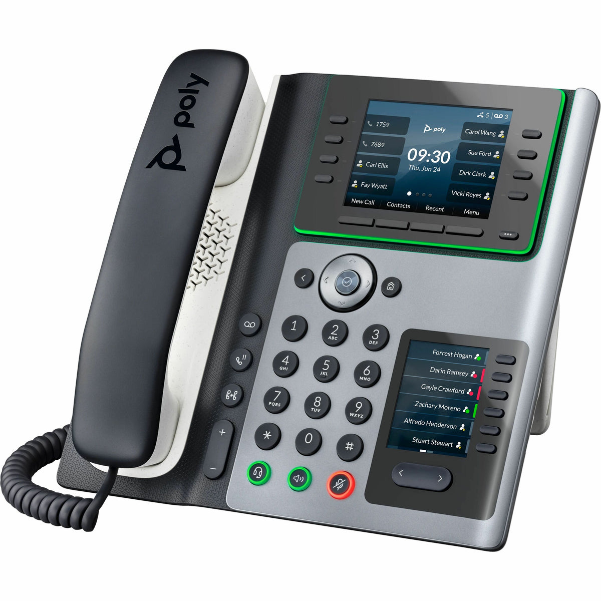 Poly Edge IP Phone - Corded - Corded - Desktop - 82M93AA