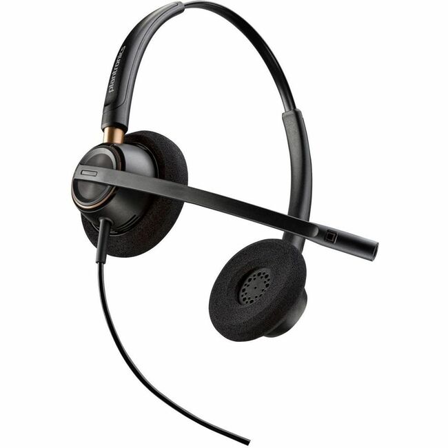 Poly EncorePro 520 with Quick Disconnect Binaural Headset TAA - 783P6AA#ABA