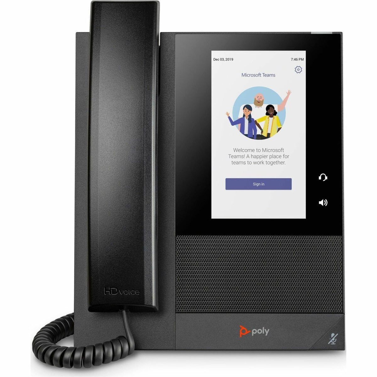 Poly CCX 400 Business Media Phone for Microsoft Teams and PoE-enabled GSA/TAA - 848Z9AA#ABA