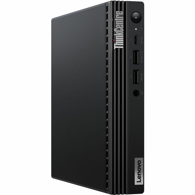 Lenovo ThinkCentre M80q Gen 4 12E90003US Desktop Computer - Intel Core i7 13th Gen i7-13700T - 16 GB - 512 GB SSD - Tiny - Black - 12E90003US