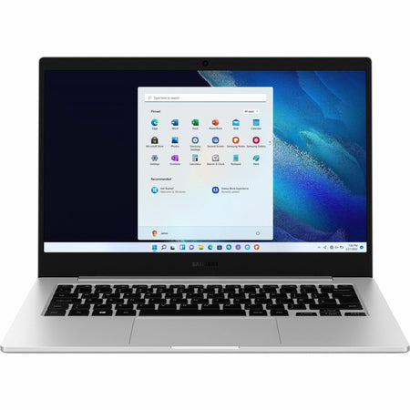 Samsung-IMSourcing Galaxy Book Go NP340XLA-KA3CA 14" Notebook - Full HD - Qualcomm Kryo 468 - 4 GB - 128 GB Flash Memory - Silver - NP340XLA-KA3CA