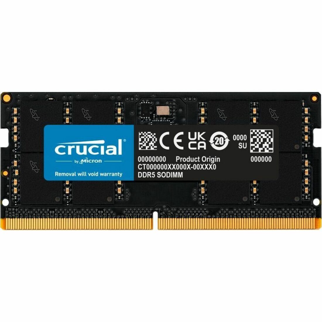 Crucial 32GB DDR5 SDRAM Memory Module - CT32G56C46S5