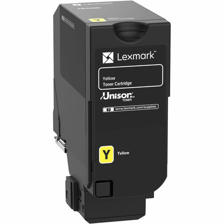Lexmark Original Laser Toner Cartridge - Return Program - Yellow - 1 Pack - 71C00YG