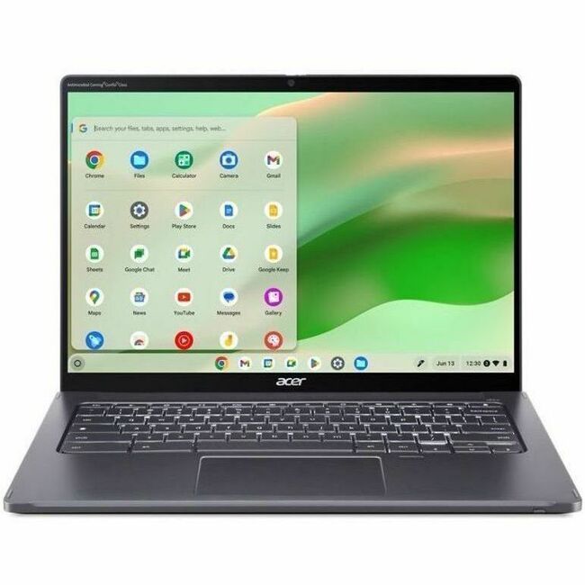 Acer Chromebook Spin 714 CP714-2WN CP714-2WN-320J 14" Touchscreen 2 in 1 Chromebook - WUXGA - 1920 x 1200 - Intel Core i3 13th Gen i3-1315U Hexa-core (6 Core) 1.20 GHz - 8 GB Total RAM - 256 GB SSD - Iron - NX.KLCAA.004