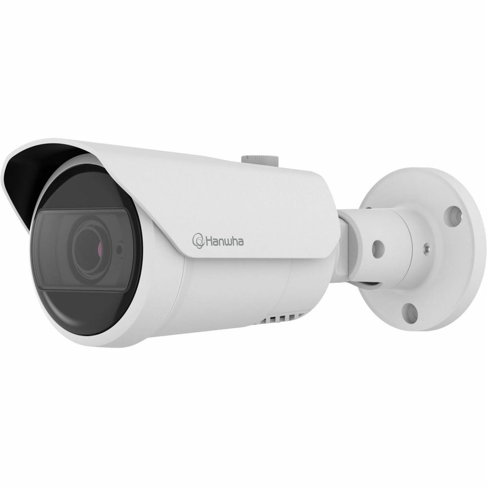 Hanwha QNO-C9083R 8 Megapixel 4K Network Camera - Color - Bullet - White - QNO-C9083R