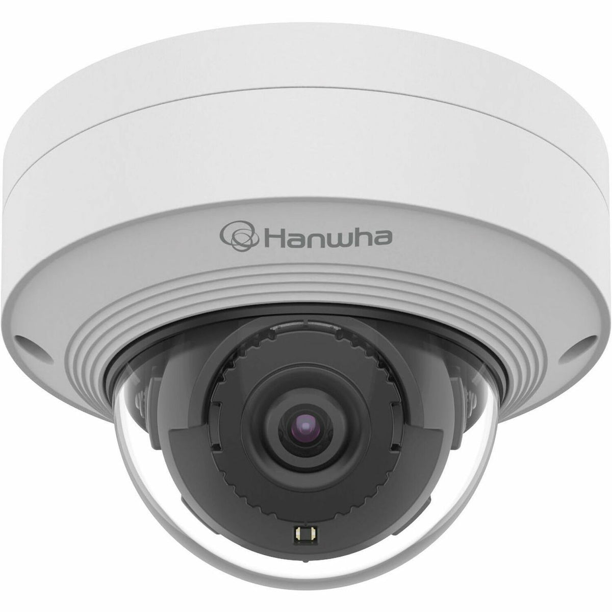 Hanwha QNV-C8012 5 Megapixel Outdoor Network Camera - Color - Dome - White - QNV-C8012
