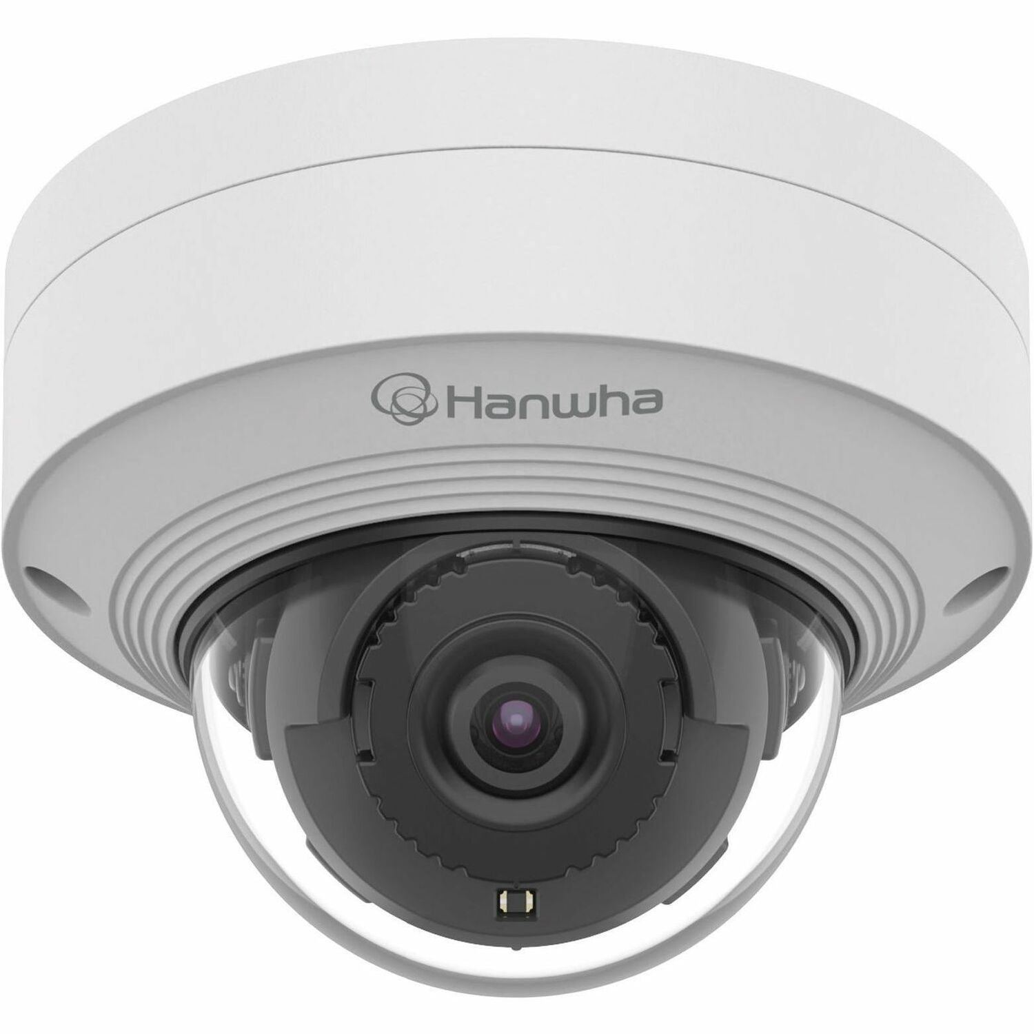 Hanwha QNV-C8012 5 Megapixel Outdoor Network Camera - Color - Dome - White - QNV-C8012