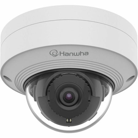 Hanwha QNV-C8012 5 Megapixel Outdoor Network Camera - Color - Dome - White - QNV-C8012