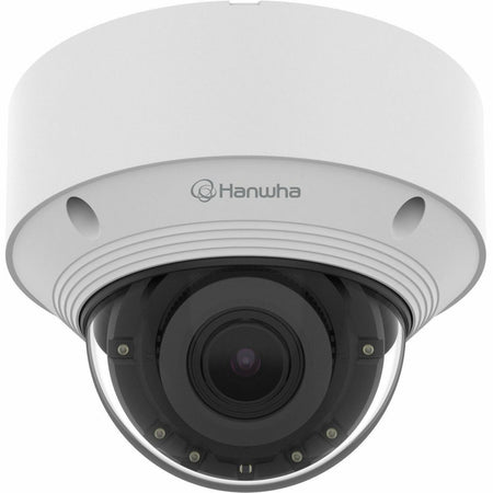 Hanwha QNV-C9083R 8 Megapixel 4K Network Camera - Color - Dome - White - QNV-C9083R