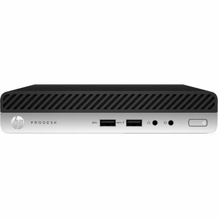 HPI SOURCING - NEW ProDesk 400 G4 Desktop Computer - Intel Core i5 8th Gen i5-8500T - 8 GB - 256 GB SSD - Mini PC - 4BC39UT