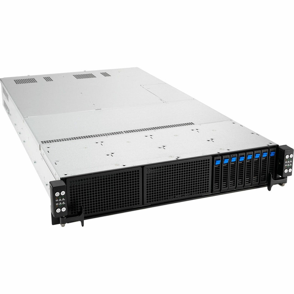 Asus RS720Q-E11-RS8U-3WSTEVHS Barebone System - 2U Rack-mountable - Socket LGA-4677 - 2 x Processor Support - RS720Q-E11-RS8U-3WSTEVHS