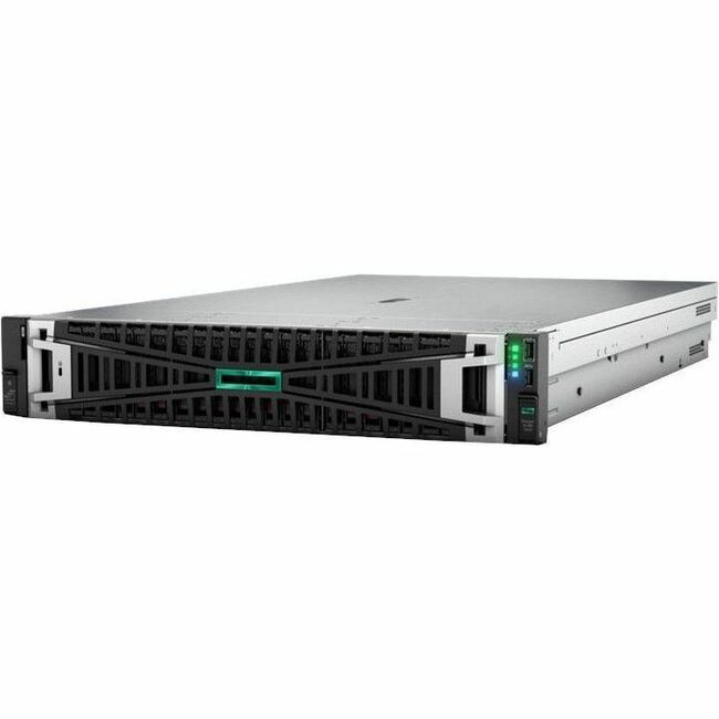 HPE ProLiant DL380 G11 2U Rack Server - 1 x Intel Xeon Silver 4410Y 2 GHz - 32 GB RAM - 12Gb/s SAS Controller - P52560-421