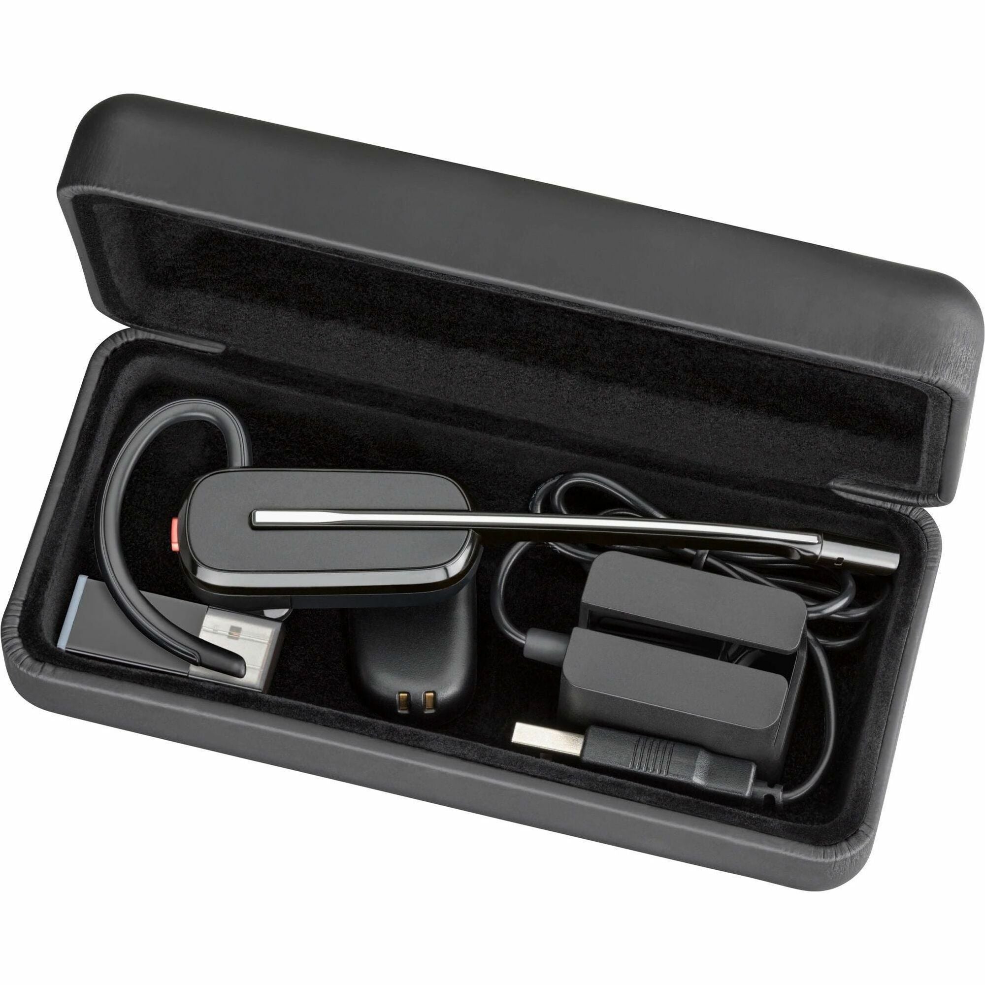 Poly Savi 8245 DECT 1920-1930 MHz Headset +USB-A to USB-C Cable +D400 TAA - 7W6B6AA#ABA