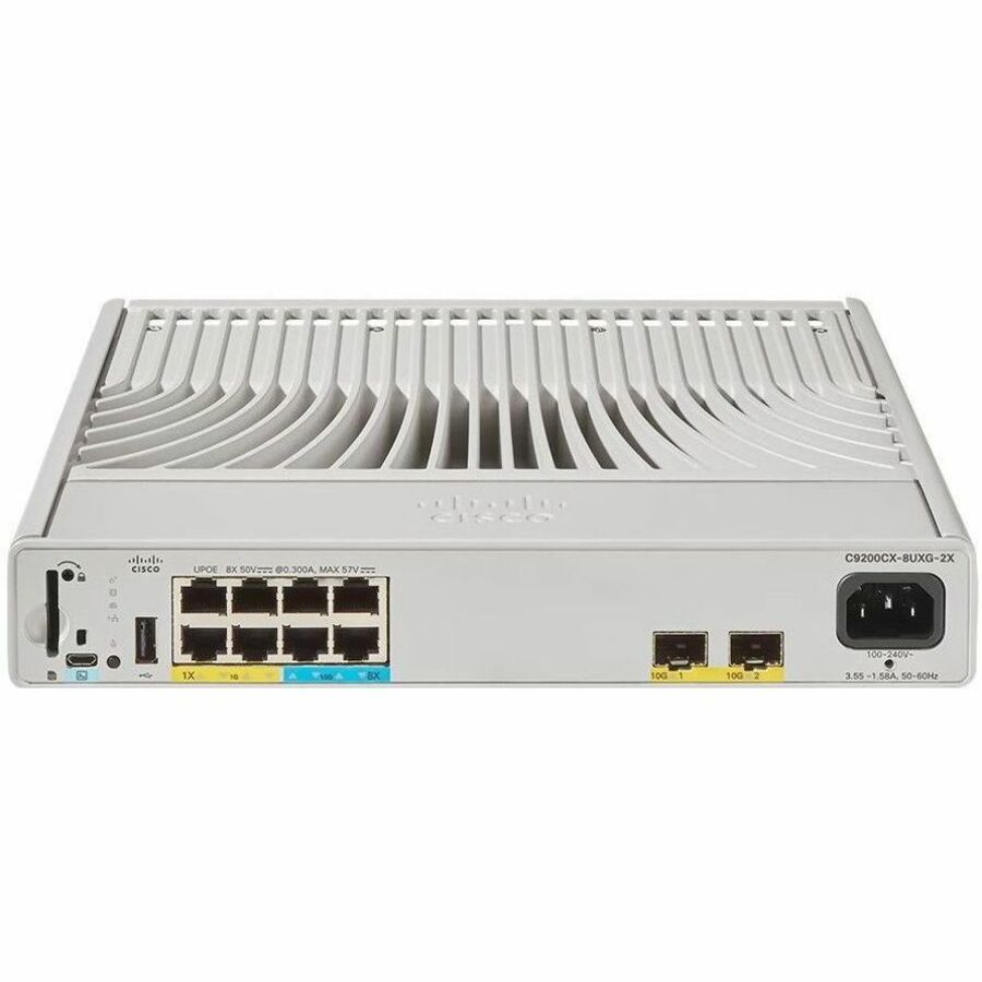 Cisco Catalyst C9200CX-8UXG-2X Ethernet Switch - C9200CX-8UXG-2X-A