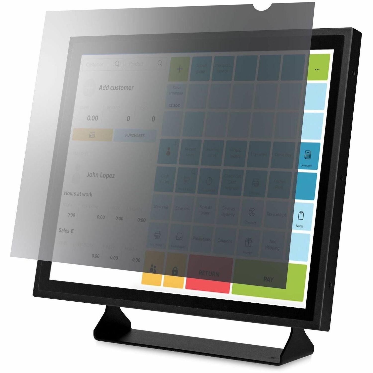 StarTech.com 17-inch 5:4 Computer Monitor Privacy Filter, Anti-Glare Privacy Screen w/51% Blue Light Reduction, +/- 30 deg. View Angle - 1754-PRIVACY-SCREEN