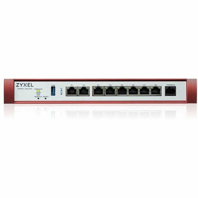 ZYXEL ZyWALL USG FLEX 200HP Network Security/Firewall Appliance - USGFLEX200HPBUN