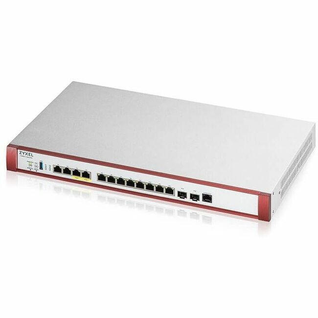 ZYXEL USGFLEX700H - High Speed UTM Cyber Security and VPN Firewall | Hardware Only | 2 PoE+ 30W Ports | Nebula Cloud Option | 2 Multi-Gig 2.5G Ports | 2 10G Ports | 2 SFP+ - USGFLEX700H