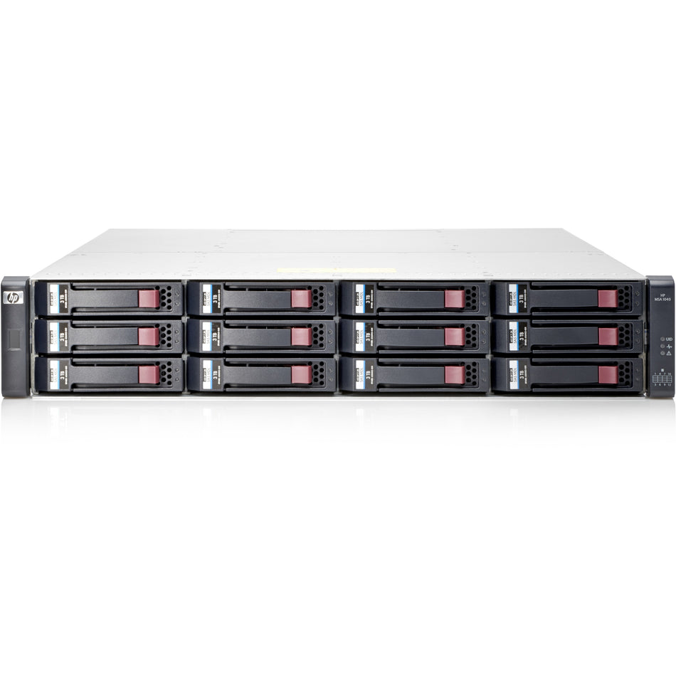 HPE MSA 1040 2-port 1G iSCSI Dual Controller LFF Storage(E7W01A) - E7W01AR