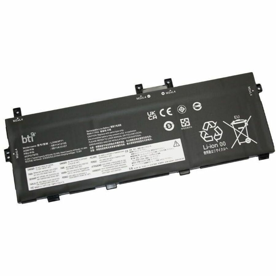 BTI L20M3P71-BTI 3-CELL 11.58V LI-ION BATTERY 5B11A13107, L20L3P71, SB11A14634, 5B11A13108, L20M3P71, 5B11A14635 - L20M3P71-BTI