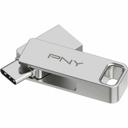 PNY DUO LINK USB 3.2 Type-C Dual Flash Drive - P-FDI64GDULINKTYC-GE