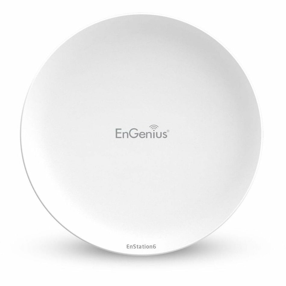 EnGenius EnStation 6 Single Band Wi-Fi 6 IEEE 802.11 a/b/g/n/ac/ax/e 1.17 Gbit/s Wireless Bridge - Outdoor - EnStation6-KIT