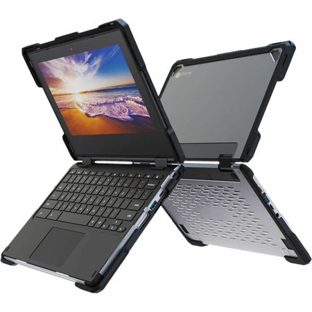 Rugged Hard Shell Case for Asus Chromebook CR1 & Flip CR1 CR1100 / BR1100 - LAP7981