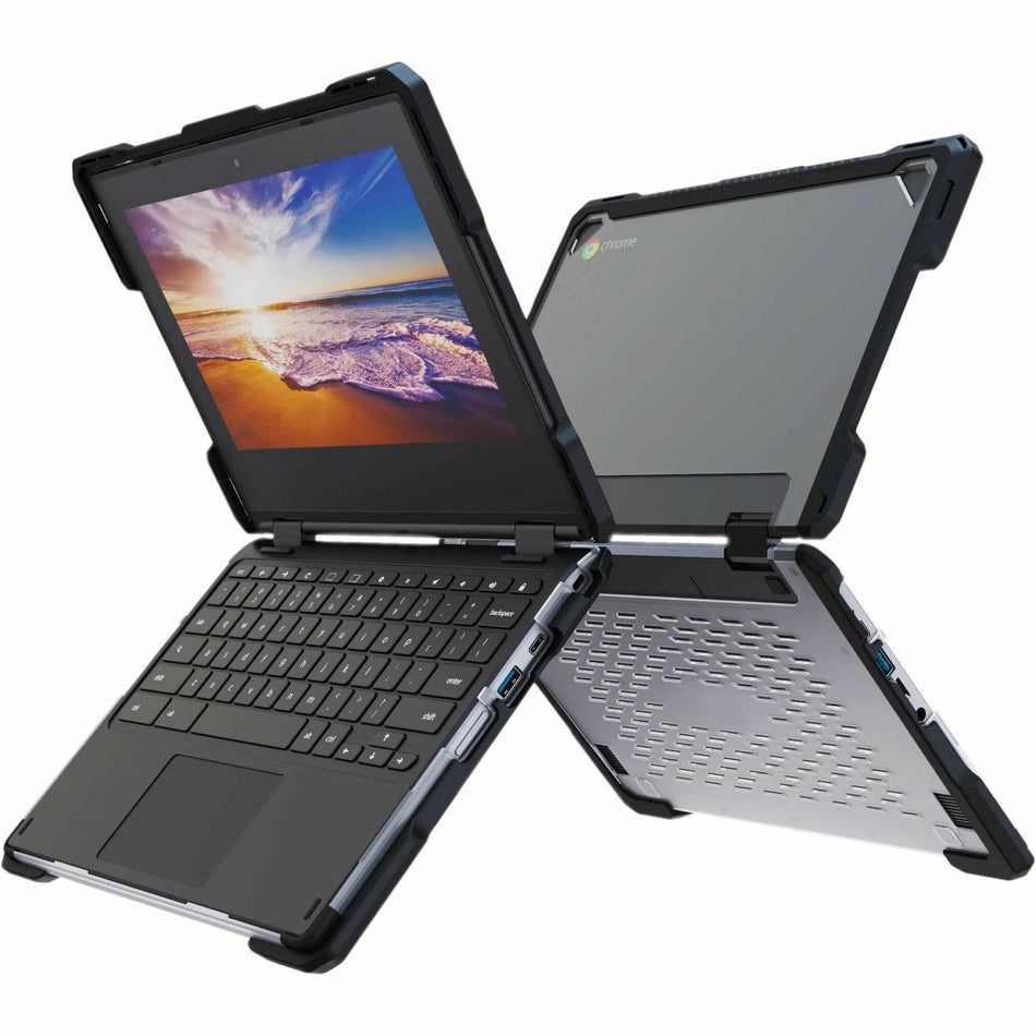 Rugged Hard Shell Case for Asus Chromebook CR1 & Flip CR1 CR1100 / BR1100 - LAP7981