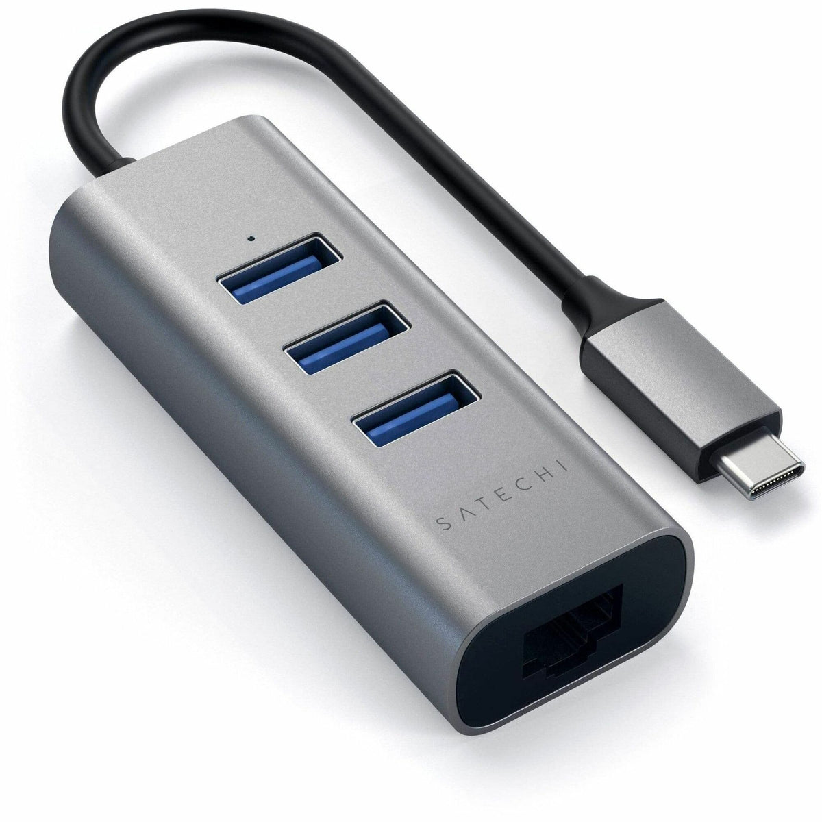 Satechi Type-C 2-in-1 USB Hub with Ethernet - ST-TC2N1USB31AM