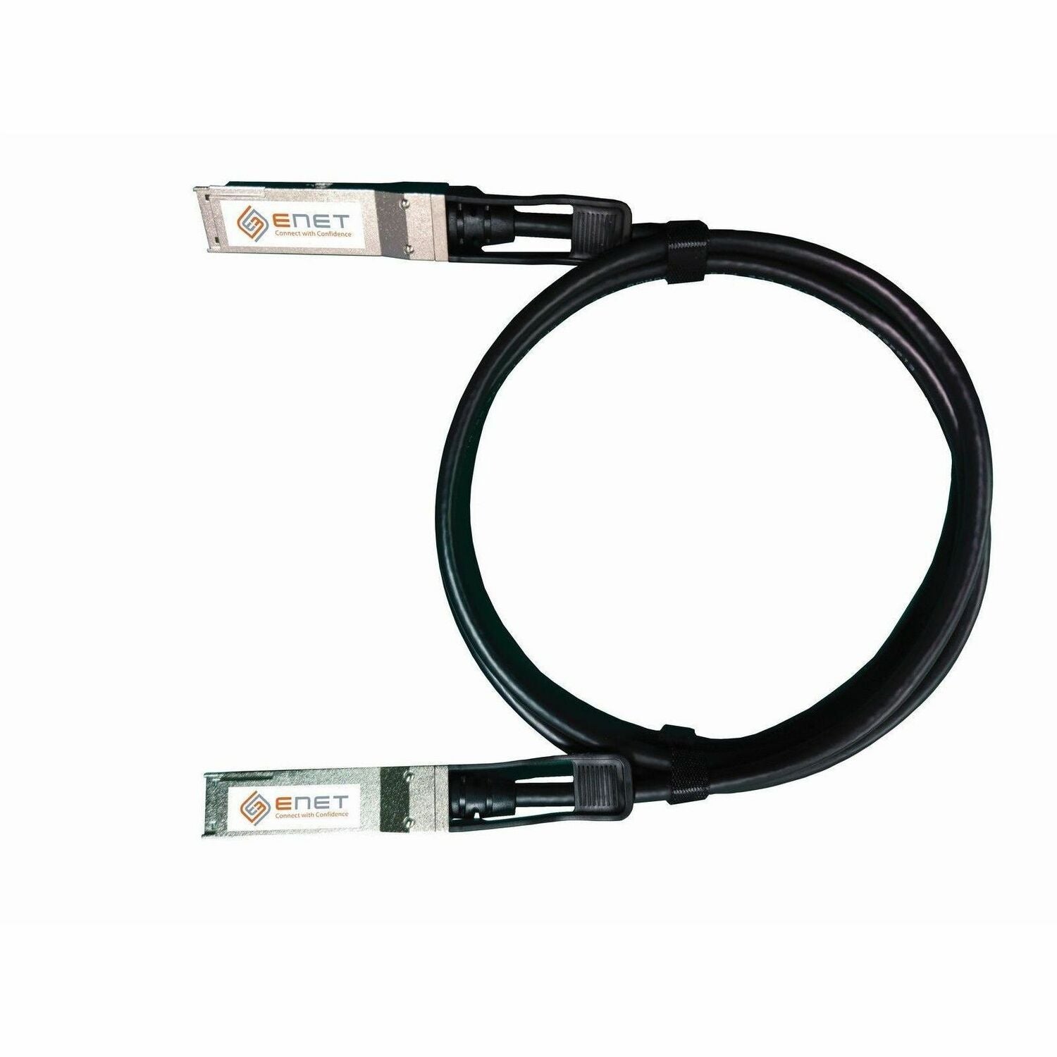 NVIDIA Mellanox MCP1650-V003E26 Compatible TAA Compliant 200GBASE-DAC QSFP56 InfiniBand Direct Attach Copper Cable 3m (9.84 ft) LSZH 26AWG - MCP1650-V003E26-ENC