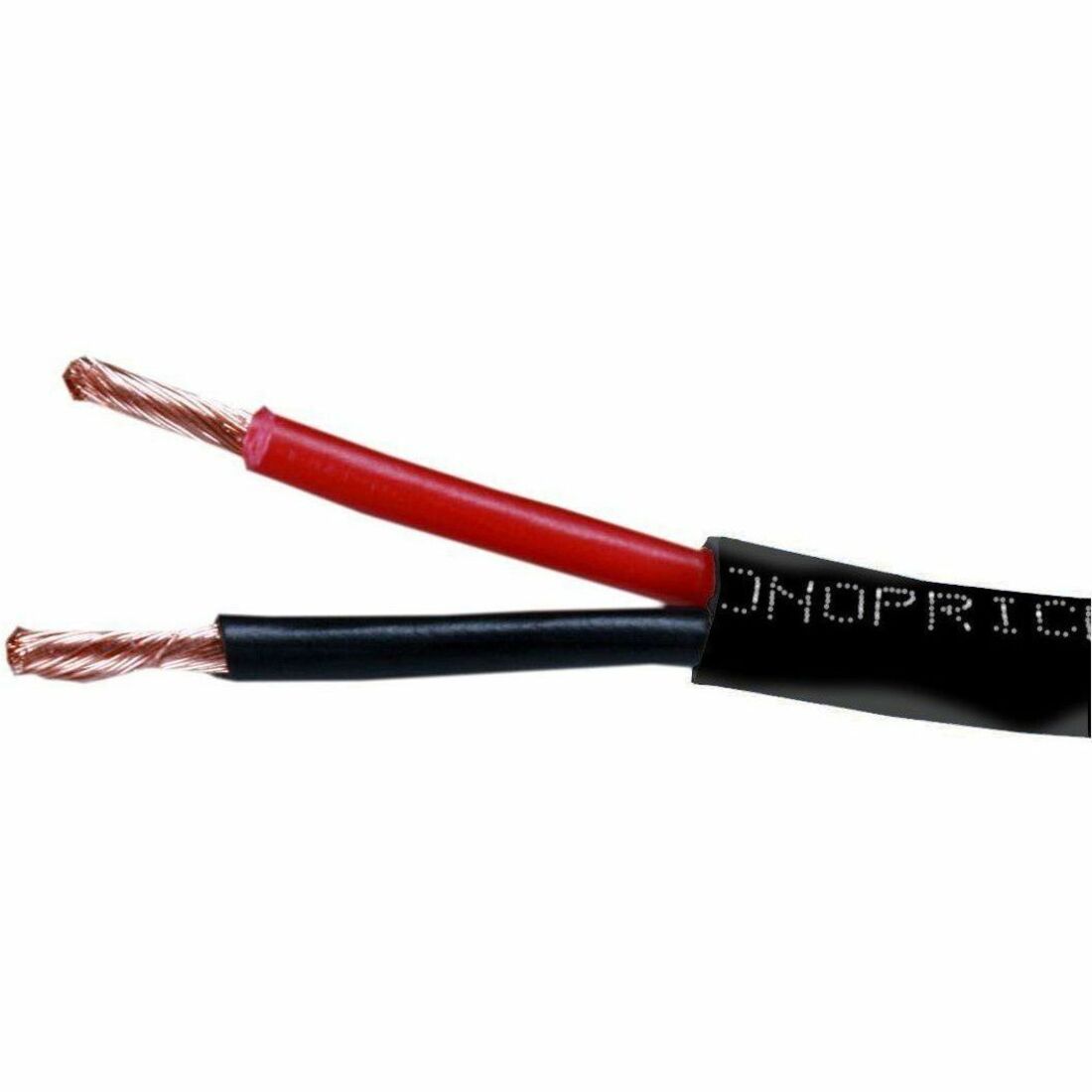 Monoprice Speaker Wire, CL2 Rated, 2-Conductor, 18AWG, 500ft, Black - 41401