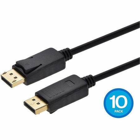 Monoprice Select Series DisplayPort 1.2a Cable, 1.5ft (10-Pack) - 41278