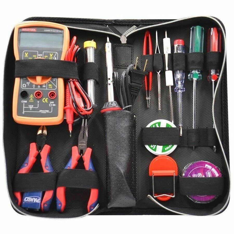 Monoprice 15-Piece Electrical Training Tool Kit - 39391