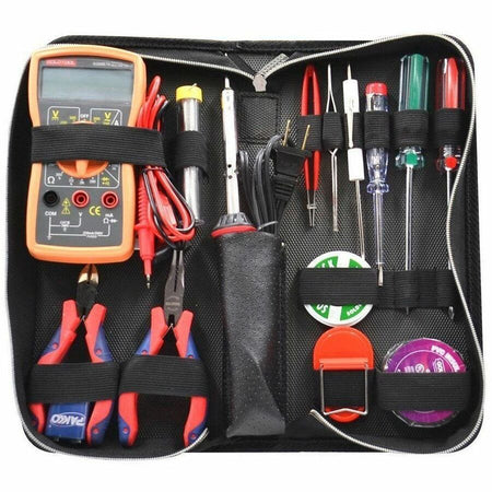 Monoprice 15-Piece Electrical Training Tool Kit - 39391