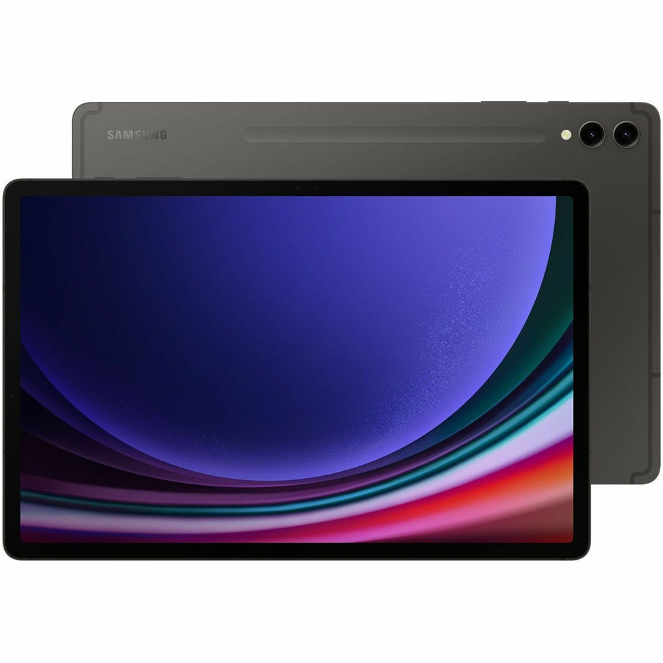 Samsung Galaxy Tab S9+ 5G SM-X818U Tablet - 12.4" WQXGA+ - Qualcomm SM8550-AB - 12 GB - 256 GB Storage - Android 13 - 5G - Graphite - SM-X818UZAAATT