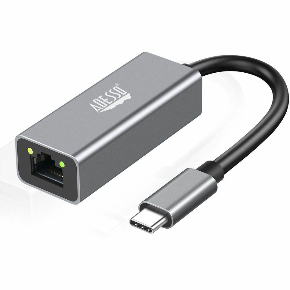 Adesso USB-C to Ethernet Network Adapter (TAA Compliant) - AUH-5000