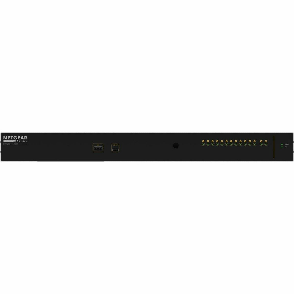 Netgear AV Line M4250-12M2XF 12x2.5G and 2xSFP+ Managed Switch (MSM4214X) - MSM4214X-TAANAS