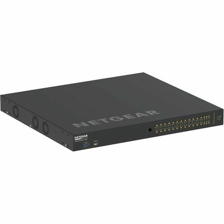 Netgear AV Line M4250-26G4XF-PoE+ 24x1G PoE+ 480W 2x1G and 4xSFP+ Managed Switch - GSM4230PX-TAANAS