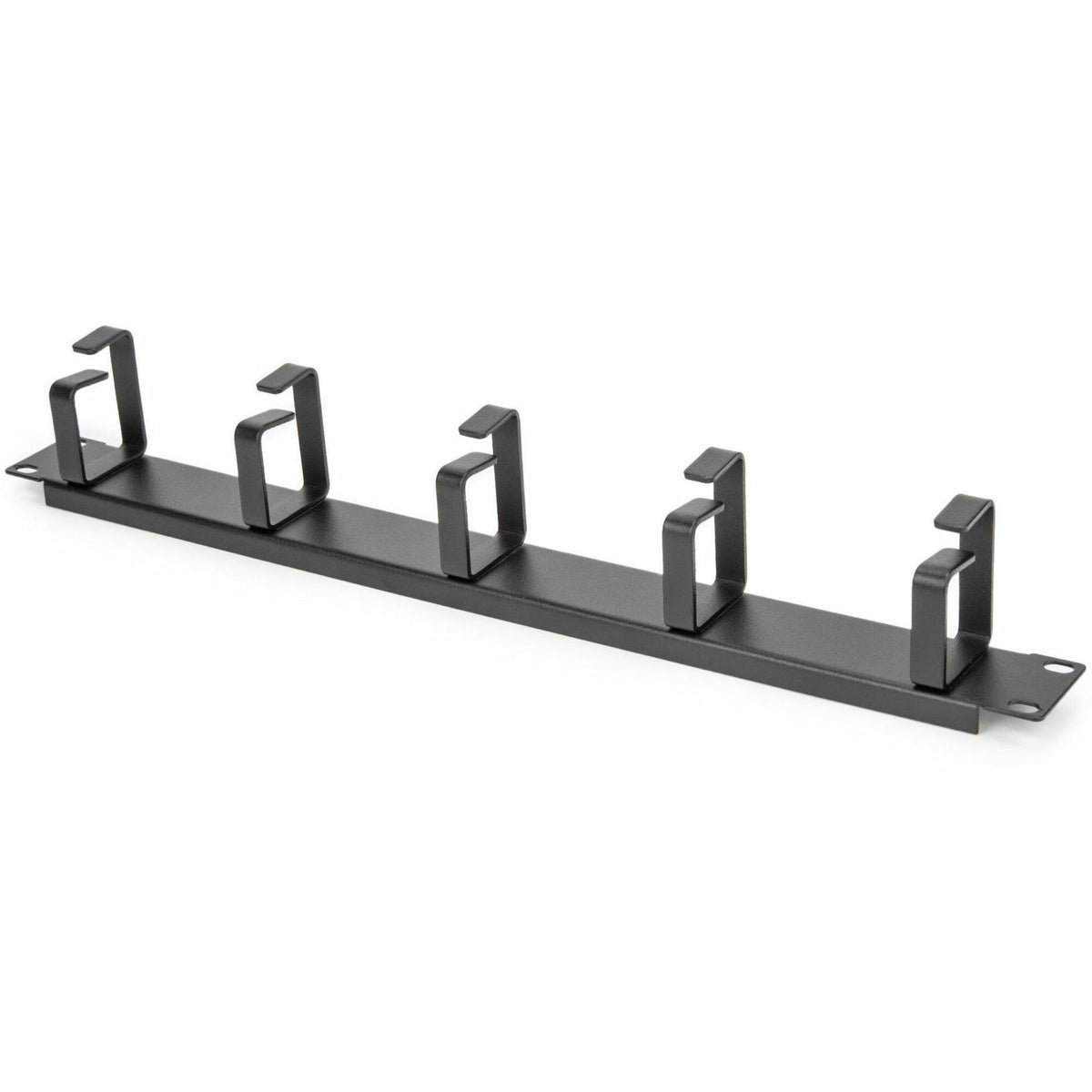 Rocstor 1U 19in Metal Rackmount Cable Management Panel - Y10E046-B1