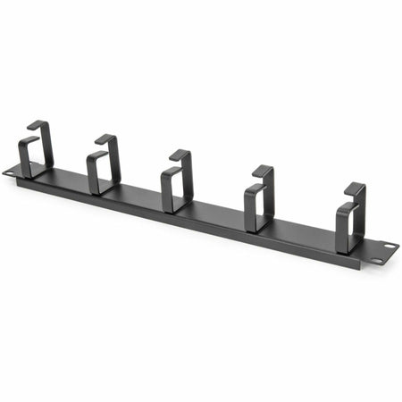 Rocstor 1U 19in Metal Rackmount Cable Management Panel - Y10E046-B1